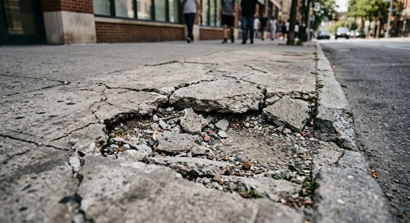 Sidewalk Grinding in Miami Dade County, FL